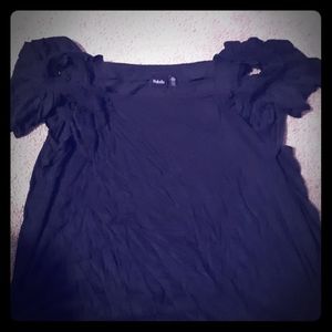 Black dressy shirt
